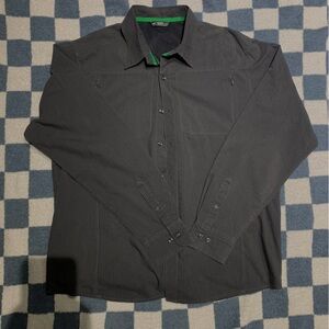 arcteryx button down shirt